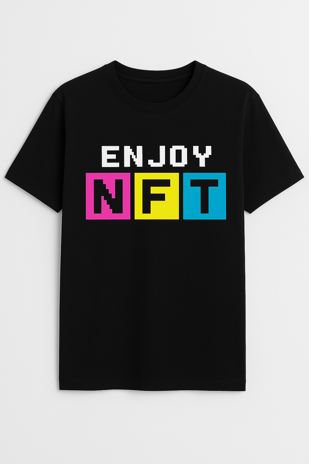 "ENJOY NFT" - Premium Supima® Cotton T-Shirt