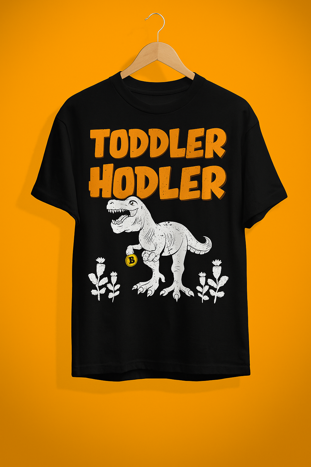 "TODDLER HODLER" Printed Premium Supima® Cotton T-Shirt
