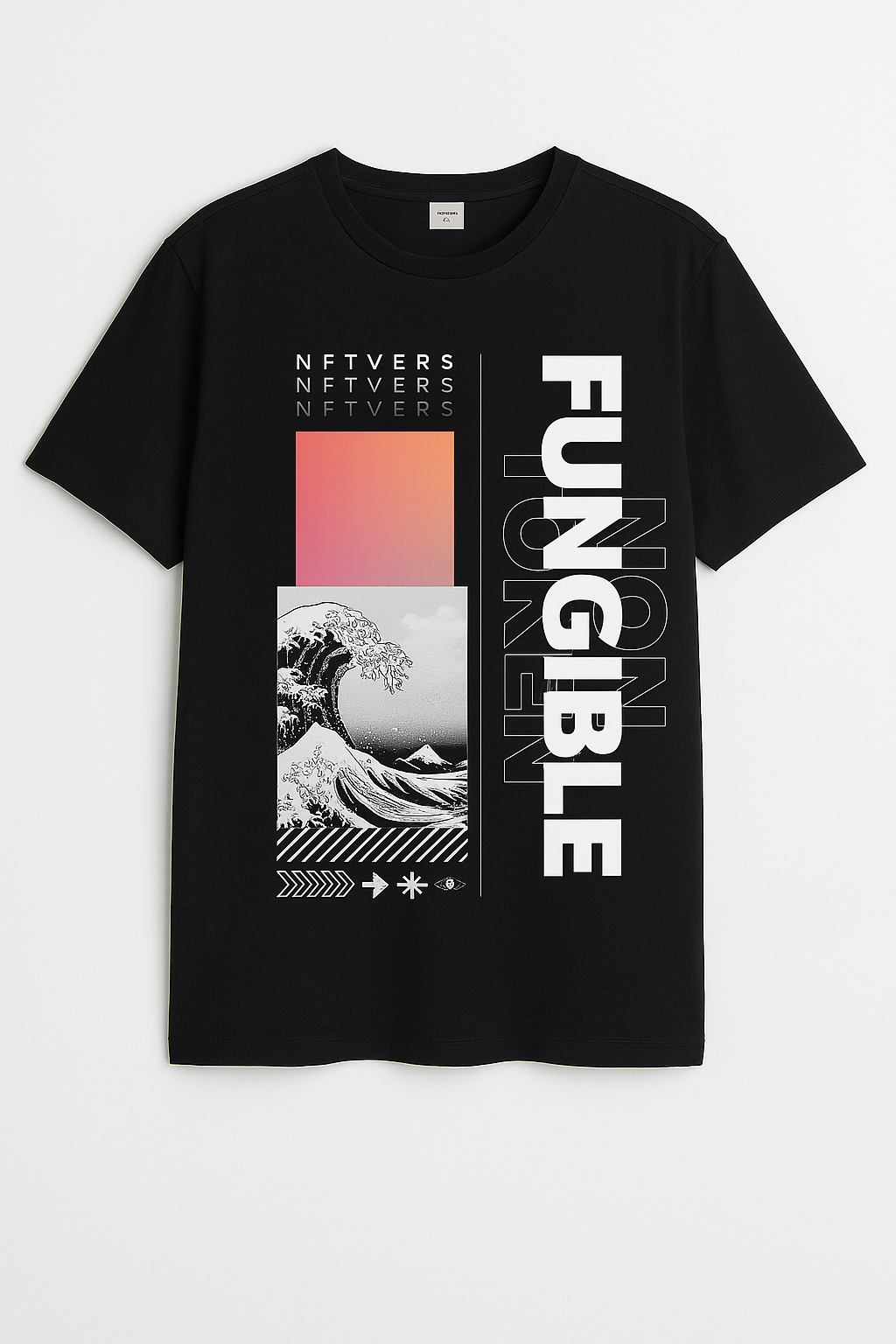 "NFTVERSE NON FUNGIBLE TOKEN" - Premium Supima® Cotton T-Shirt