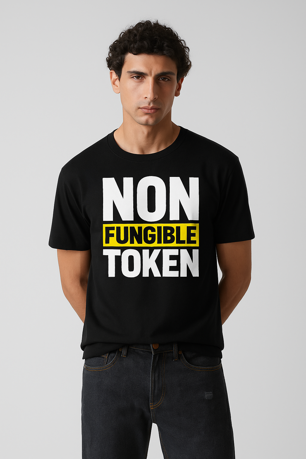 "NON FUNGIBLE TOKEN" - Premium Supima® Cotton T-Shirt